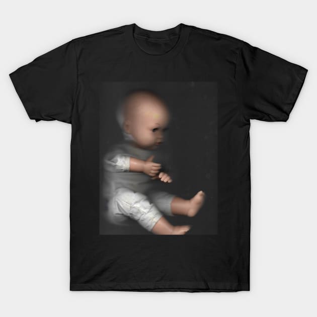 Haunted Baby Doll T-Shirt by Clown Barf